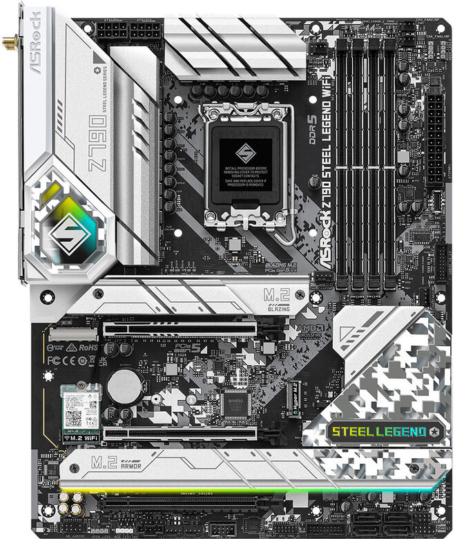Placa Base ASRock Z790 Steel Legend WiFi image number 1