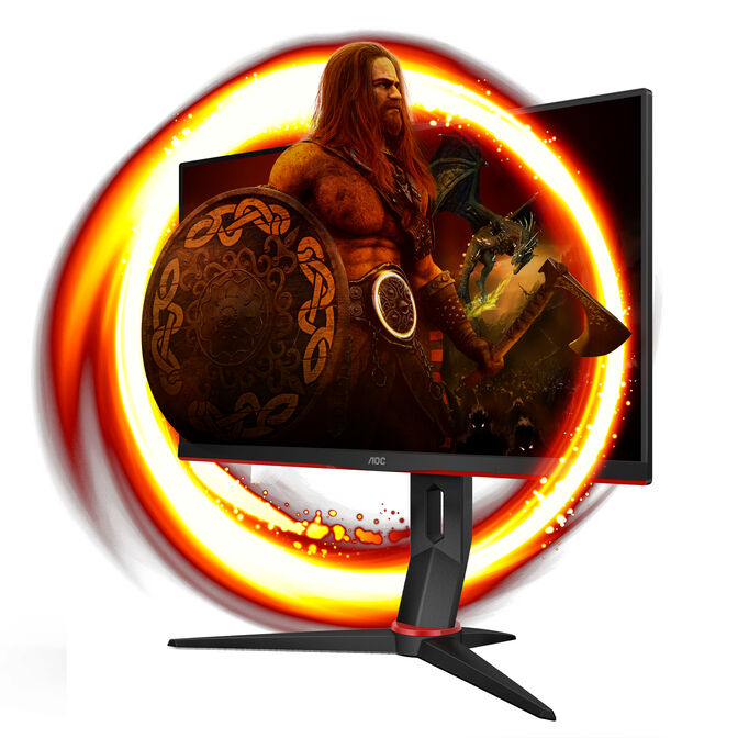 Monitor AOC Gaming 23.8" Q24G2A IPS QHD 165Hz 1ms FreeSync Premium / G-SYNC Compatible image number 2