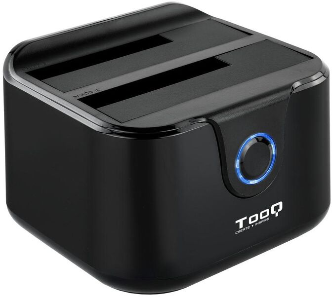 Dock Tooq para 2x SATA 2.5/3.5 OTB - USB 3.0 Negro image number 0