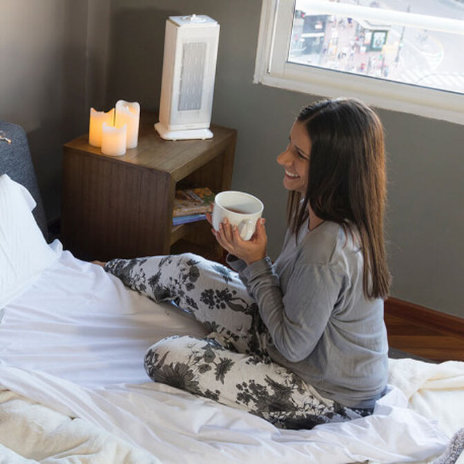 Calefactor Cer&aacute;mico de Ba&ntilde;o Cecotec Ready Warm 6250 Ceramic Sky Style 2000W image number 4