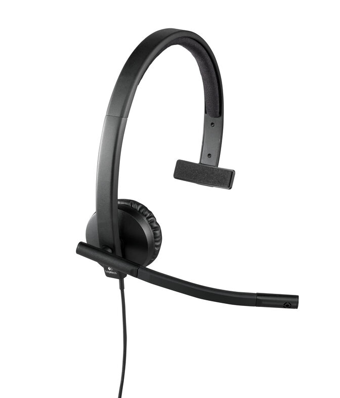 Auriculares Logitech H570e Mono USB Negro image number 1