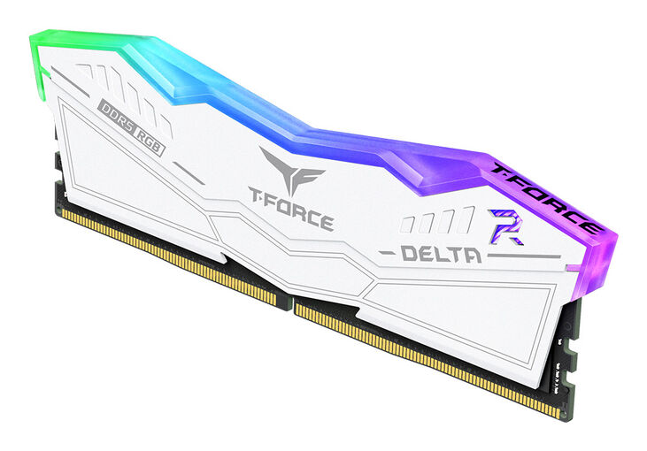 Team Group Kit 64GB (2 x 32GB) DDR5 6000MHz Delta RGB Blanco CL30 image number 3