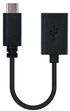 Cable USB 2.0 3A OTG Nanocable USB-C/M-A/F 15 CM Negro image number null