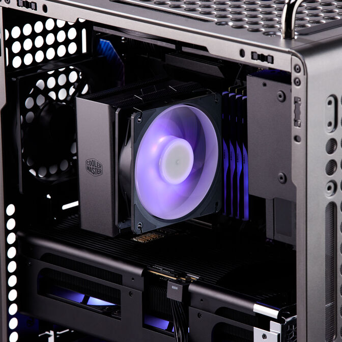 Ventilador CPU Cooler Master Hyper 212 3DHP Black ARGB image number 12