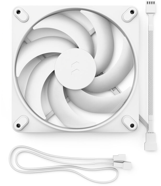 Ventoinha Fractal Design Momentum 14 140mm 1800RPM 4 Pinos PWM Blanco image number 2