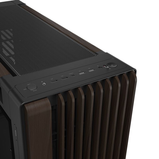 Torre E-ATX ASUS ProArt PA602 Walnut Wood TG Modern Negra image number 6