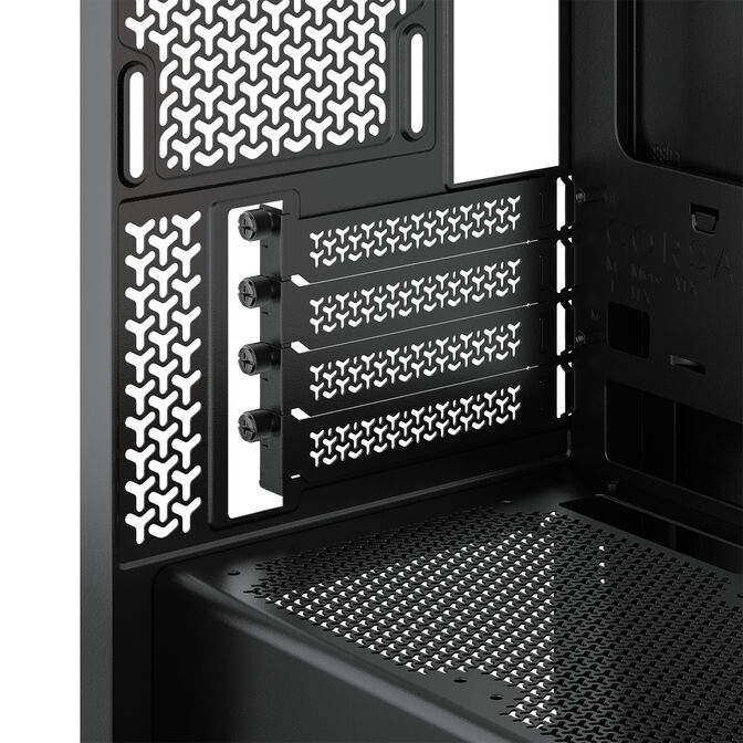Torre Micro-ATX Corsair 2800X RS-R ARGB Negro Cristal Templado image number 11