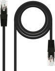Cable de Red NanoCable RJ45 UTP CAT.5E AWG24 2 M Negro image number null