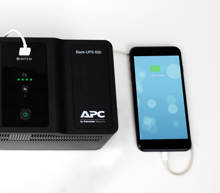 UPS APC Off-line Back-UPS 650VA/400W Schuko image number 5