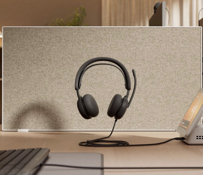 Headset Logitech Zone Wired 2 for Business USB-C ANC Grafite image number 5