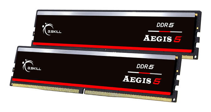 G.Skill Kit 32GB (2 x 32GB) DDR5 6000MHz Aegis 5 CL36 Black - F5-6000J3636F16GX2-IS image number 1