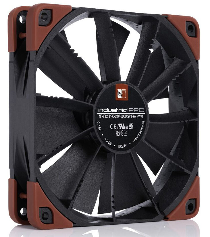 Ventilador Noctua NF-F12 industrialPPC-24V-3000 SP IP67 PWM 120mm image number 3