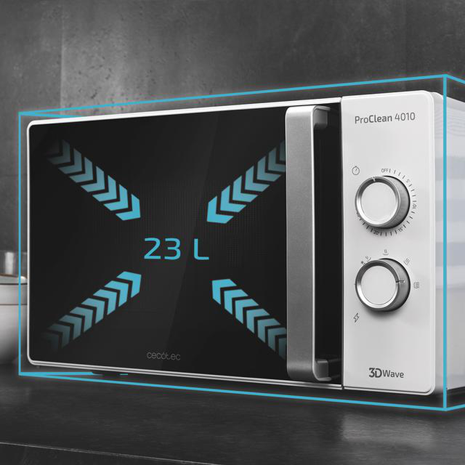 Microondas Cecotec ProClean 4010 23L image number 7