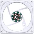 Ventilador Jonsbo FR-505 ARGB PWM Blanco - 120mm image number null