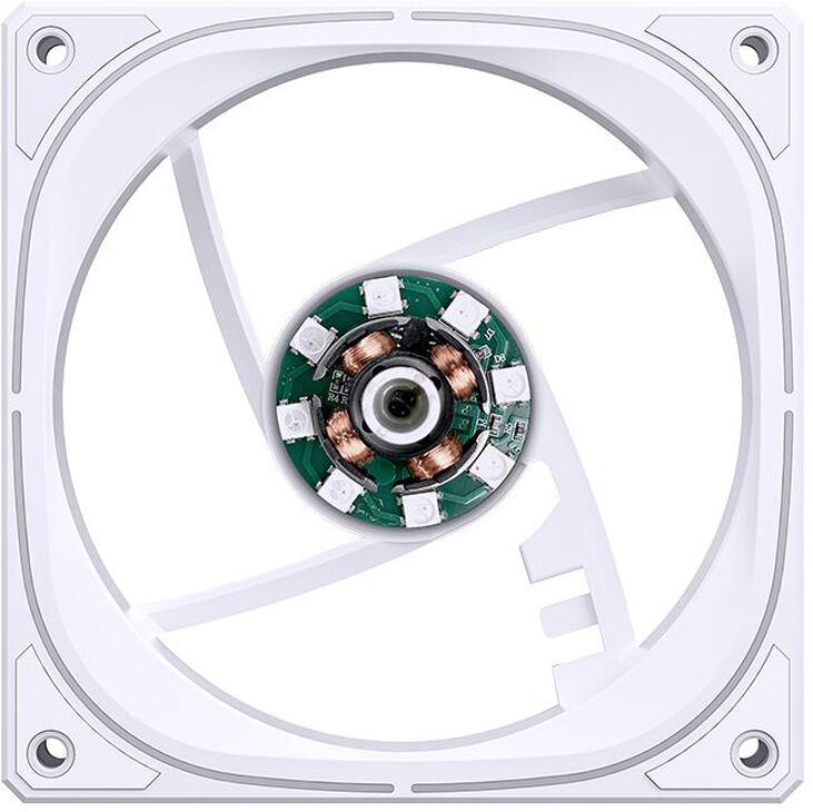 Ventilador Jonsbo FR-505 ARGB PWM Blanco - 120mm image number 8