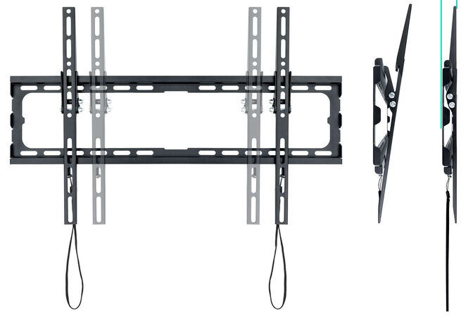 Soporte de Pared Tooq Tilt 37" a 80" Max. 45Kg Negro image number 1