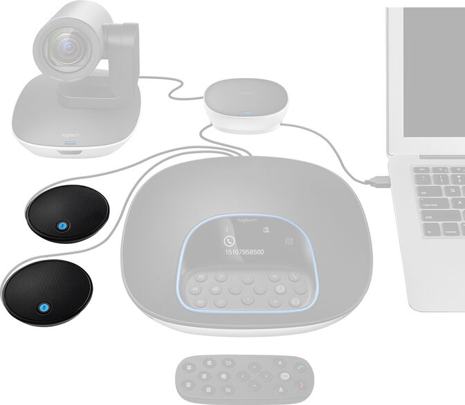 Logitech Group Expansion Microphones image number 1