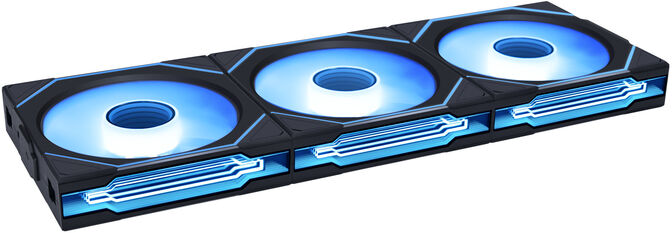 Ventilador Lian Li UNI FAN SL120 Infinity Wireless RGB PWM Negro 120mm (Pack 3) image number 1