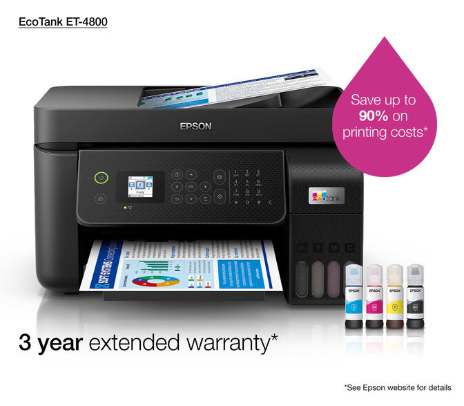 Multifuncional Epson EcoTank ET-4800 Wi-Fi image number 13