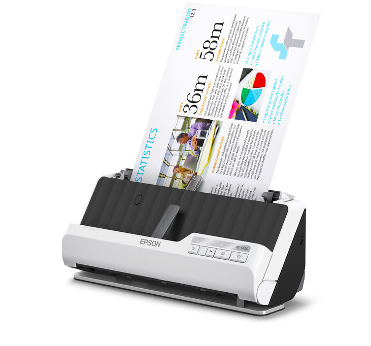 Escáner de Documentos Epson WorkForce DS-C490 image number 5