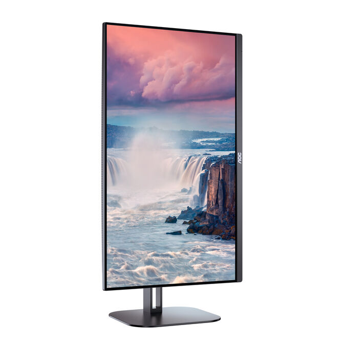 Monitor AOC 23.8" 24V5C/BK IPS FHD 75Hz 1ms USB-C 3.2 ( DP alt + PD65W) Low Blue Light c/Ajuste Altura image number 7