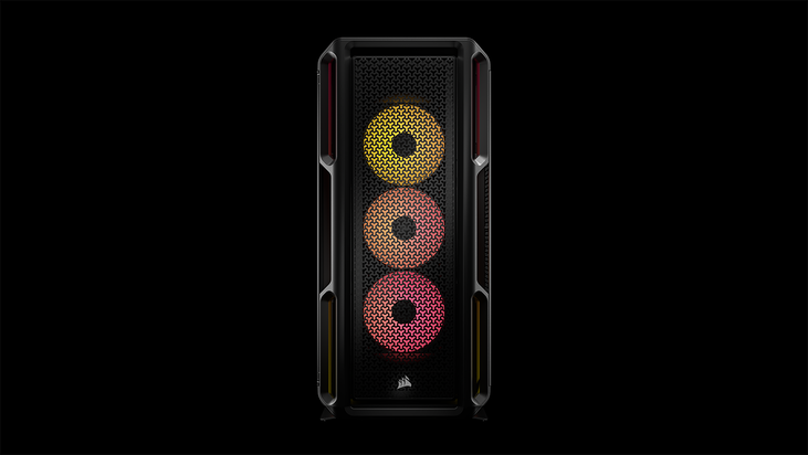 Torre E-ATX Corsair 5000T LX ARGB Negro Cristal Templado image number 16