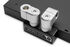 Conector Rotativo EKWB Quantum Torque Doble Rotary Desplazamiento 21mm G1/4 Titanio image number null