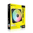 Ventoinha Corsair iCUE Link LX120 RGB PWM Preta 120mm image number null