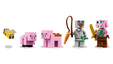 LEGO Minecraft: La Casa-Cerdo Beb&eacute;, 238 Piezas (21268) image number null