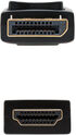 Cable Conversor NanoCable DisplayPort/M para HDMI/M 5 M Negro image number null