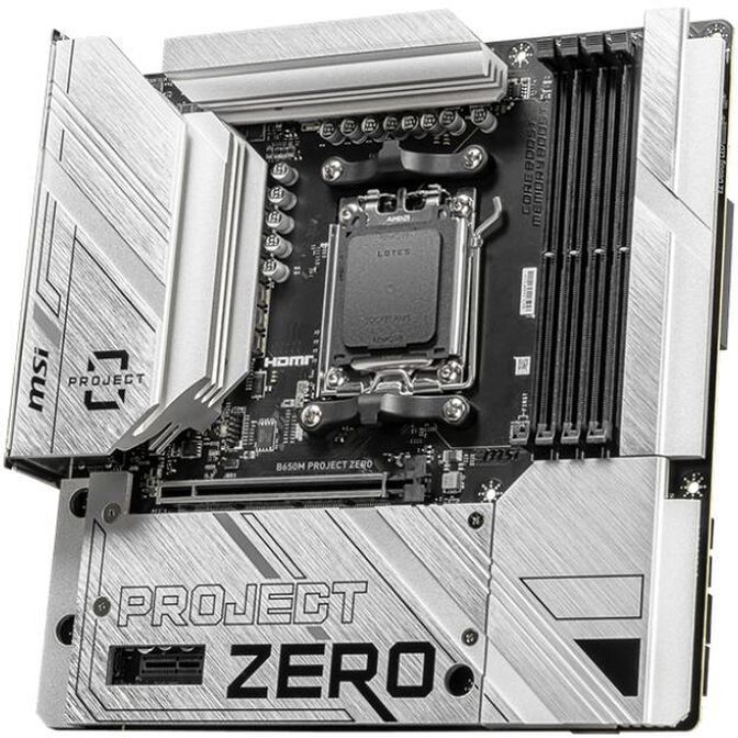 Placa Base MSI B650M PROJECT ZERO image number 2