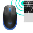 Rat&oacute;n Logitech M190 1000DPI Wireless Azul image number null