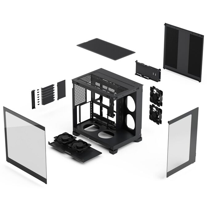 Torre ATX Fractal Design Pop 2 Vision TG Black image number 5