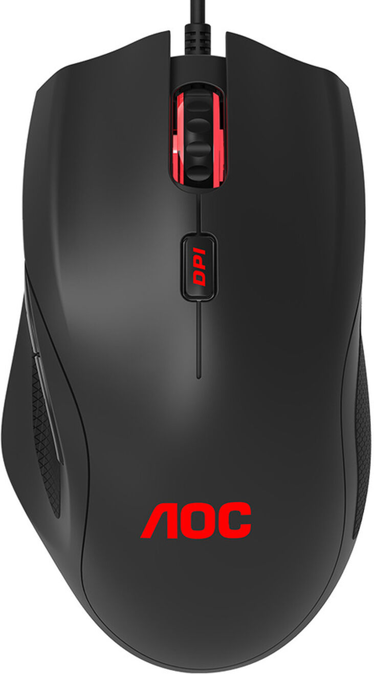Ratón AOC Gaming GM200 4200DPI RGB Negro image number 0