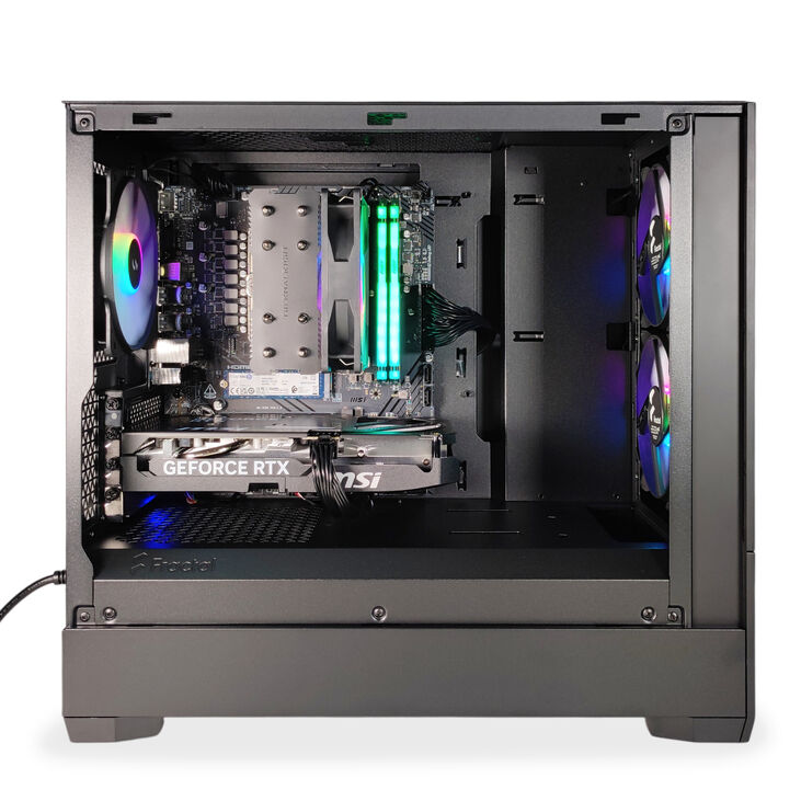 Ordenador AURA Gamer-PC Ryzen 5 7500F 32GB DDR5 1TB RTX 5060 Ti 16GB WiFi W11 image number 2