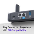 Router de Viagem GL.iNet GL-BE3600 Slate 7 Wireless BE3600 Wi-Fi 7 Dual Band image number null