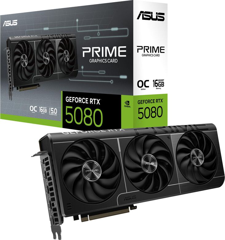 Tarjeta Gráfica Asus GeForce® RTX 5080 Prime OC 16GB GDDR7 DLSS3 image number 9
