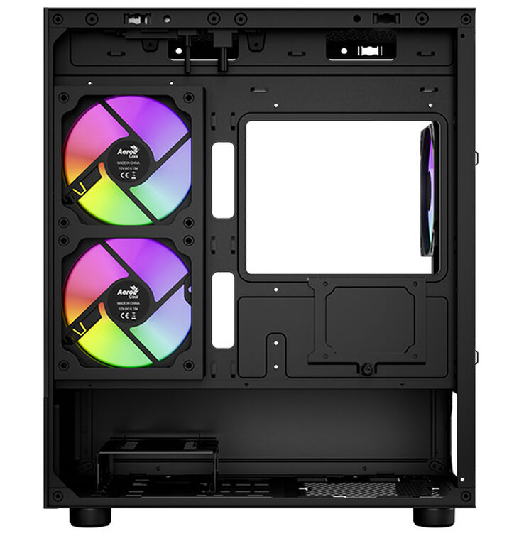 Caja Micro-ATX Aerocool Viewport Mini Vidrio Templado Negro image number 3