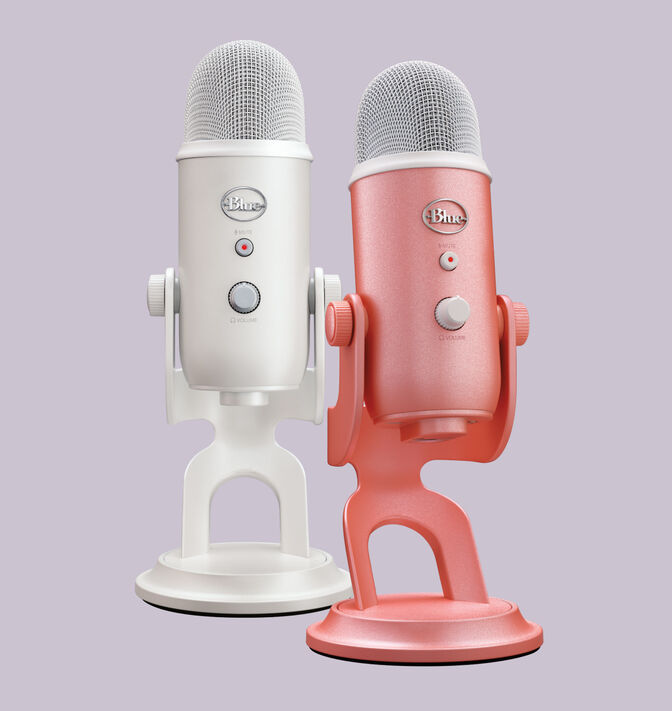 Micr&oacute;fono Logitech Blue Yeti USB Rosa image number 1