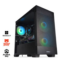 Ordenador AURA Gamer-PC Ryzen 5 7500F 32GB DDR5 1TB RX 9060 XT 16GB WiFi W11 Ordenador AURA Gamer-PC Ryzen 5 7500F 32GB DDR5 1TB RX 9060 XT 16GB WiFi W11