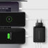 Cargador de pared AXAGON ACU-DPQ100, 3 puertas (USB + USB-C duplo), PD3.0/QC4+/PPS/Apple, 100 W, Negro image number null