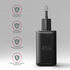 Cargador de pared AXAGON ACU-PQ45 QC3.0,4.0/AFC/FCP/PPS/Apple + PD type-C 45W Negro image number null