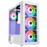 Caja ATX Kolink Observatory HF Glass ARGB Blanco