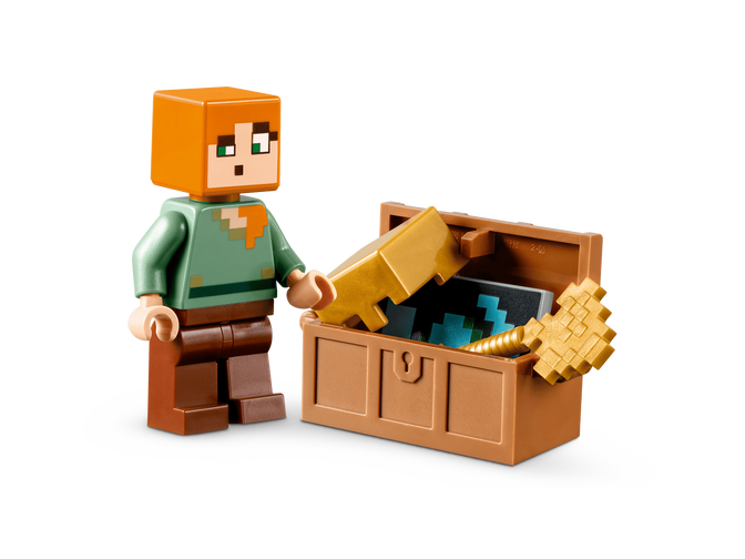 LEGO Minecraft: La Armer&iacute;a, 203 Piezas (21252) image number 3