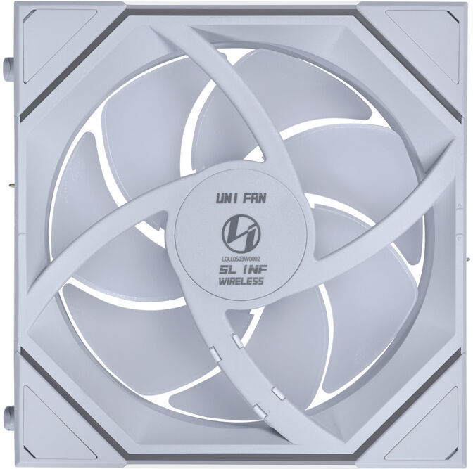 Ventilador Lian Li UNI FAN SL120 Infinity Wireless RGB PWM Blanco 120mm image number 5