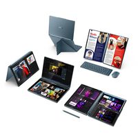 Port&aacute;til Lenovo Yoga Book 9i 14IAH10-058 2x14" Ultra 7 255H 32GB 1TB 2.8K OLED Touch 120Hz W11 +Rato+Stand+Earbuds+Sleeve