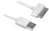 Cable USB 2.0 Ewent Tipo A Macho para Apple 30 Pin 1 M Blanco image number null