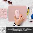 Alfombrilla Logitech Mouse Pad Studio Series Rosa Oscuro image number null