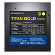 Fuente Modular Montech Titan 1200W 80 Plus Gold PCIE5 (Cybenetics Gold) image number null
