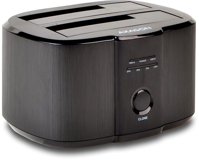 Axagon ADSA-ST base de conexi&oacute;n para disco duro USB 3.2 Gen 1 (3.1 Gen 1) Type-B Negro image number 0